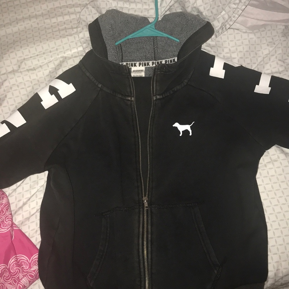 Pink hoodie set